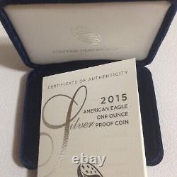 1-Lot 2015 SAE Proof US Mint Display Case COA Capsule & Box (89) 2014 (4) 2021