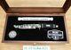 #106 Of 300 Sog 30th Anniversary Tech Bowie S/n Tiger Stripe Bl Display Case Coa