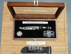#106 of 300 SOG 30TH ANNIVERSARY TECH BOWIE S/N Tiger Stripe BL Display Case COA