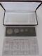 1898-1998 Canada 90th Anniversary Silver Antique Finish Set Withdisplay Case & Coa