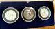 1961, 1962, 1963 Franklin Halves Gem White Proofs In Display Case With Coa Chn