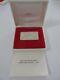 1973 Franklin Mint Sterling Silver Proof Christmas Ingot Withdisplay Case & Coa