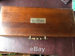 1976 Case Bicentennial Eagle Bowie knife COA, leather sheath, & display box