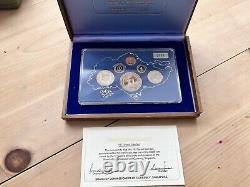 1978 Ltd Edt Republic Of Singapore 6 Coin Proof Set With COA & Display Case