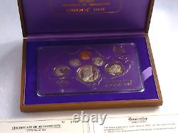 1978 Ltd Edt Republic Of Singapore 6 Coin Proof Set With COA & Display Case