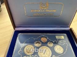 1978 Ltd Edt Republic Of Singapore 6 Coin Proof Set With COA & Display Case