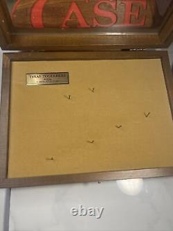 1984 CASE XX TEXAS TOOTHPICK Knife Set, With Factory Display Box, COA, Low Number