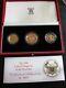 1986 United Kingdom Gold Proof Set Withdisplay Case And Coa
