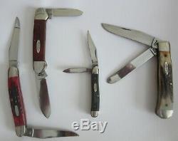 1990 Case XX TEN DOT 4 Knife Set in Mint Walnut/Glass Display COA 1 of 500 HTF