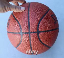 1996 Michael Jordan Signed Spalding Basketball with COA & Case NBA