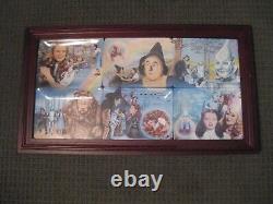 2000 The Bradford Exchange-The Wizard of Oz-6 Plate Set & Display Case with COA