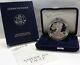2003-w 1 Oz Proof Silver American Eagle Coin With Box, Display Case & Coa (z36)