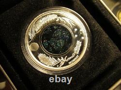 2012 Australian Fine Silver $1 Opal Series Wombat withDisplay Case, COA, Box