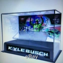 2019 Kyle Busch Race Version autographed CHAMPIONSHIP Car and Display Case/ COA
