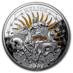 2022 Niue 1 oz Silver Helios Proof Comes With Display Case And COA Cheap