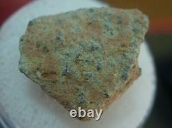 3.15 grams 18x16x9mm Bechar 003 Lunar Meteorite in a nice glass top case + COA