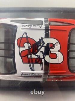 AUTOGRAPHED JIMMY SPENCER #23 NASCAR COLLECTOR CAR With COA AND DISPLAY CASE 1998