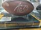 Aaron Rodgers Autographed Football Sb Xlv Champ With Coa And Display Case