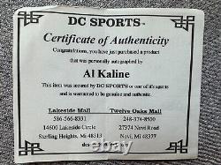 Al Kaline Baseball Autographed with Display Case Authenticated (with COA)