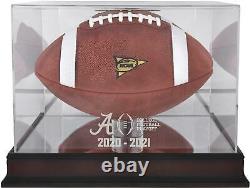 Alabama Football Logo Display Case Fanatics Authentic COA Item#11025426