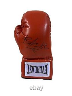 Alen Babic Red Everlast Boxing Glove In a Display Case COA