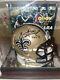 Alvin Kamara Autographed Oroy Mini Helmet With Coa & Oroy Display Case