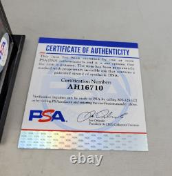 Andruw Jones Certified Authentics Game Used Dirt & Signed Case PSA COA