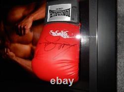 Anthony Joshua Signed Boxing Glove In Display Case With Perspex Front + COA