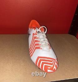 Arsene Wenger Signed Size 10 Football Boot & Display Case COA Genuine Signature