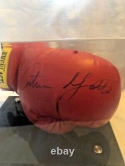 Arturo Gatti Autographed Hand Signed Boxing Glove with Display case COA