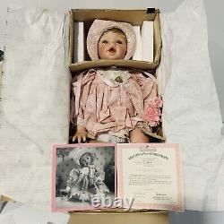Ashton drake galleries springtime Robin porcelain baby girl doll with COA