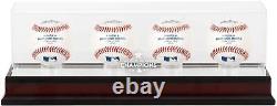 Astros Baseball Logo Display Case Fanatics Authentic COA Item#12408178