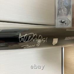 Authentic Ichiro Suzuki Signed Game Model Bat COA Display Case Rare Collectible