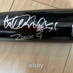 Authentic Ichiro Suzuki Signed Game Model Bat COA Display Case Rare Collectible