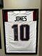 Autographed Mac Jones New England White Fb Jersey Beckett Coa With Display Case