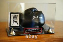 Autographed Muhammad Ali Everlast Boxing Glove With Display Case and COA