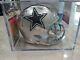 Bob Lilly Signed Hof 80 Dallas Cowboys Speed Mini Helmet (jsa Coa) W / Display