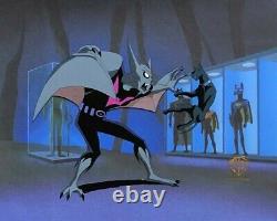 BRUCE TIMM rare BATMAN BEYOND Splicers CEL Ace Batcave COSTUME display WB COA CC