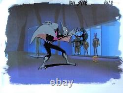 BRUCE TIMM rare BATMAN BEYOND Splicers CEL Ace Batcave COSTUME display WB COA CC