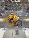 Bart Starr Green Bay Packers Signed Mini Helmet Beckett Coa With Display Case