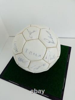 Bayern Munich Football Teamsigniert 1992/1993 + Display Case Signature Fcb COA
