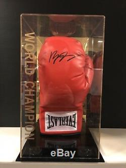 Billy Joe Saunders Hand Signed Boxing Glove In a Display Case COA AFTAL