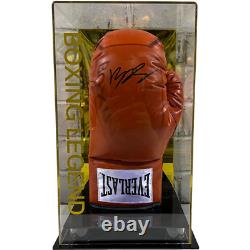 Billy Joe Saunders Signed Red Everlast Boxing Glove In a Display Case COA