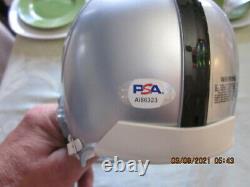 Bo Jackson Los Angeles Raiders Signed Mini Helmet With Display Case PSA/DNA COA