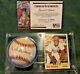 Bob Gibson Autographed Psa/dna Authenticated Baseball Withcard & Display Case Coa