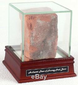 Boston Red Sox Authentic Brick From Fenway Park with Display Case (Steiner COA)