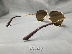 Bottega Veneta Men's BV1240S 002 Aviator Sunglasses COA Case DISPLAY MODEL