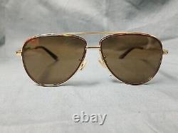 Bottega Veneta Men's BV1240S 002 Aviator Sunglasses COA Case DISPLAY MODEL