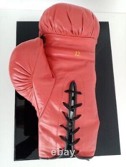 Boxing Glove Muhammad Ali Signed IN Display Case Autograph Everlast COA Boxing