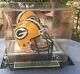 Brett Favre Autographed Mini Helmut With Coa And Display Case